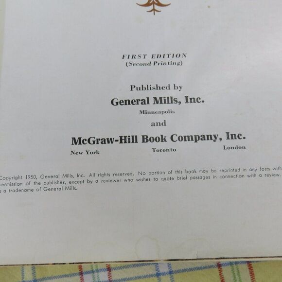 Betty Crocker's Picture Cook Book Binder 1950 1st Ed 2nd Printing Complete - Picture 3 of 9